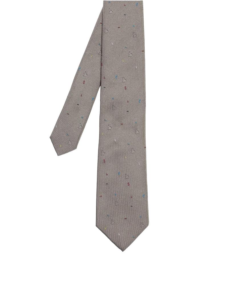 Paul Smith Галстук 150047552MJ Серовато-бежевый F