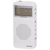 Ohm Electric AudioComm Radio Pocket Radio Compact Portable Radio Stereo Digital Tuner Automatic ATS with Speaker Clock Alarm with Earphones Wide FM