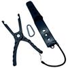 TIGRE BLANC Fish Grip, Fishing Pliers, Universal Fish Catcher, Gripper, PC Carabiner, Holster Included, Black [Used]