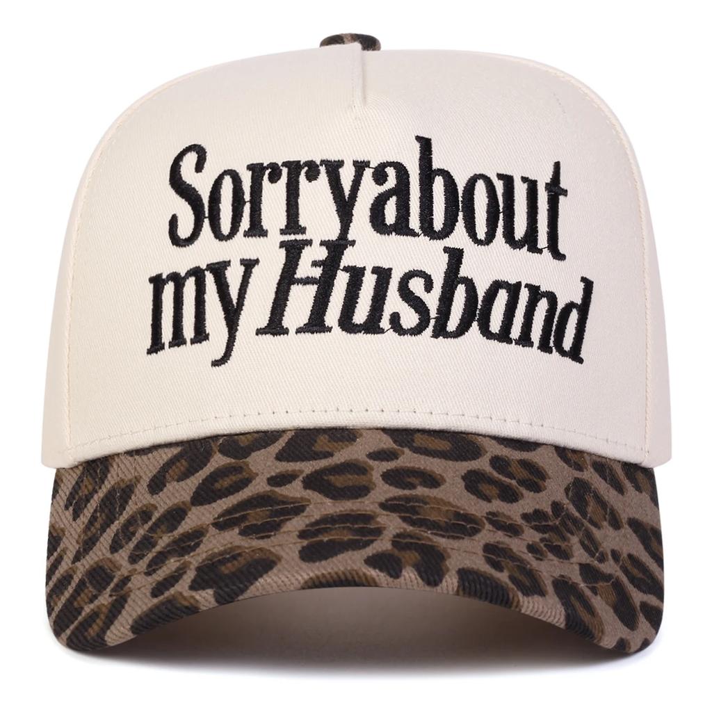 Baseball Stitching Embroidered Husband My About Sorry Neutral Gender Women Men For Caps Spring Autumn Outdoor Adjustable Casual Hats Sunscreen Hat