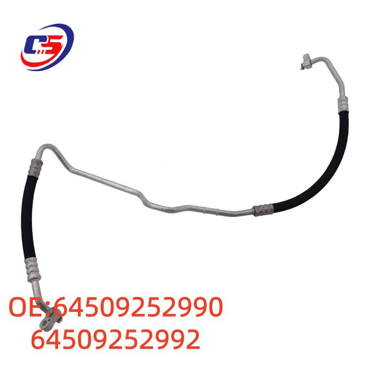 High-Pressure Air Conditioning Hose for BMW F15/F16 - Part Numbers 64509252990 & 64509252992
