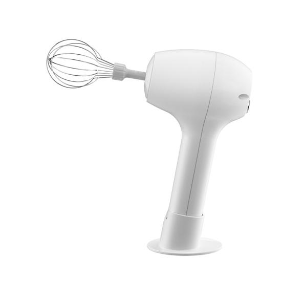 Portable Hand Mixer Electric USB Rechargeable Cordless Egg Beater with 2 Stirring Nets 3 Speeds Kitchen Whisk for Baking