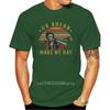 Новая винтажная футболка Clint Eastwood Go Ahead Make My Day, черная-синяя, для мужчин и женщин, футболка высшего качества