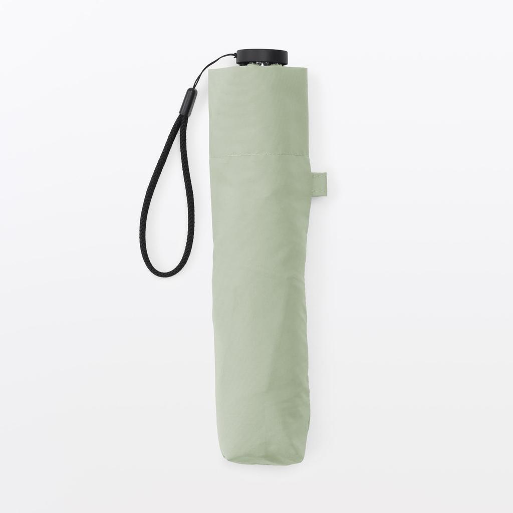 MUJI Легкий складной зонт от солнца и дождя, 50 см, Унисекс, Зеленый
