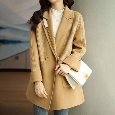 Костюмная куртка, женская осенне-зимняя теплая свободная повседневная куртка, удобная универсальная тонкая куртка, топы