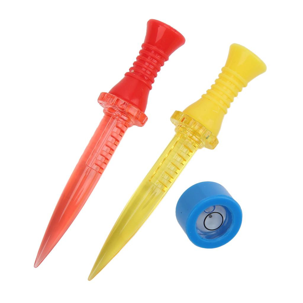 Golf Tee Plastic Magnetic Golf Tee Holder Adjustable Height with Spirit Level for Driving Range Practice Mat