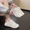 2025 Women's Sneakers Summer New Breathable All-match Air-cushion Casual Sport Shoes Fashion Anti-slip Training Shoes Zapatillas