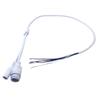9-Core Waterproof RJ45+DC Tail Cable for IP Camera Monitoring