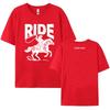 Women Clothing Jessie Ware Ride T-shirt Summer Short Sleeve Loose Unisex Tshirts Design Graphic Printing Merch Cotton Soft Tees