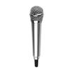 Mini Microphone High Fidelity Sensitive Aluminum Alloy 3.5mm Handheld Condenser Microphone for Daily Life