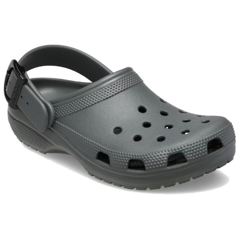 Crocs Classic Buckle Clogs Unisex Carbon 213347-0YK