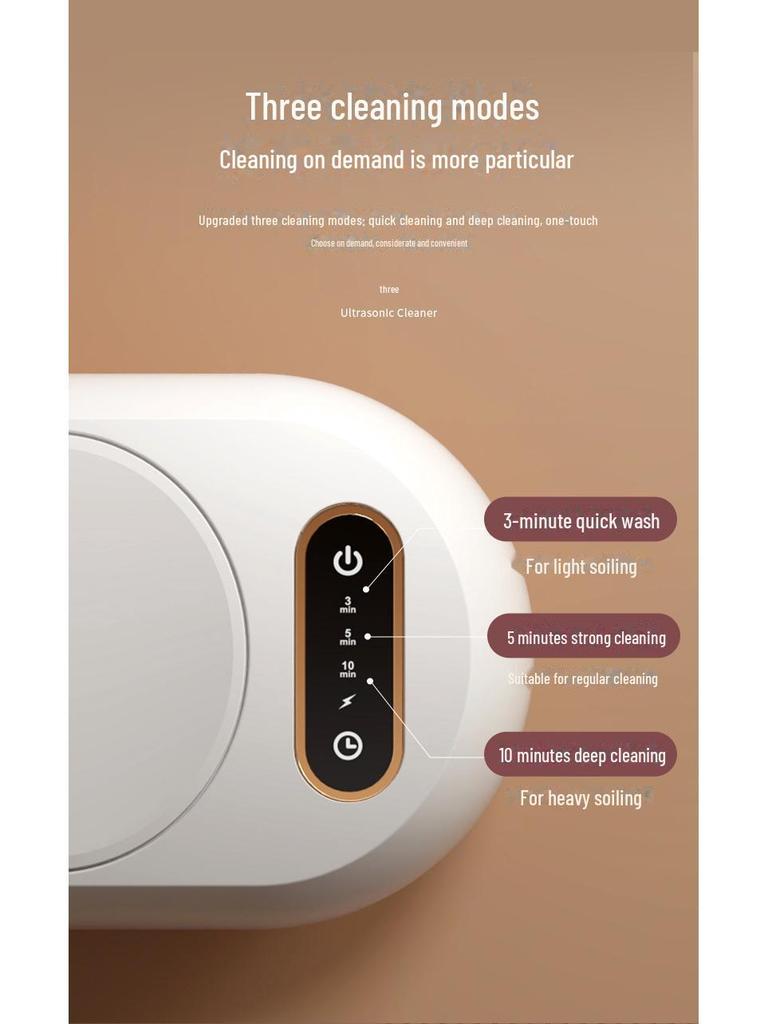 Усовершенствованный автоматический очиститель очков: Превосходство над ультразвуковыми приборами, компактный дизайн для домашнего использования