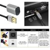 Cablecc USB2.0-A на Оптический Аудио Кабель, USB A Папа на Toslink Мама Цифровой Оптический Аудио Кабель (для ноутбука/настольного компьютера, 20 см)