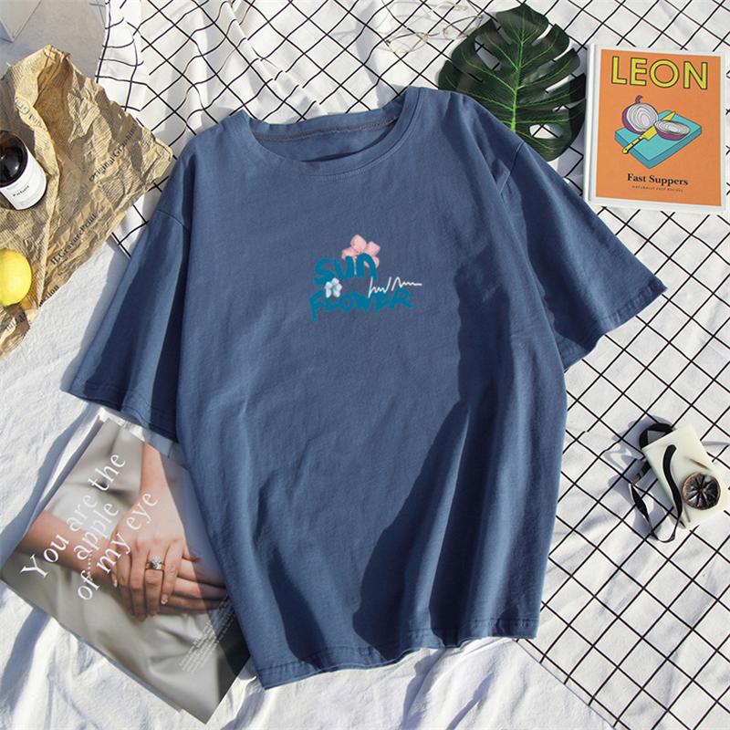 TWINFLAMES Футболки, женская летняя одежда, футболка Harajuku, футболка с рисунком, повседневные топы с короткими рукавами для девочек