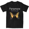 Men Women's Paramore Butterfly Logo Shirt Outfits Vintage T Shirts Tee Clothing Printed