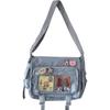 Transparent  Women Handbags JK Bag Second Element  Shoulder Bag Japanese High School Girls Crossbody Nylon Book Bags
