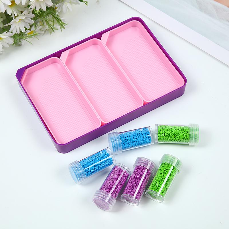 3 сетки 3 в 1 набор ковриков для алмазной живописи большая емкость сверлильная пластина ручка для алмазной живописи нейл-арт пластины для бисероплетения вышивка крестом