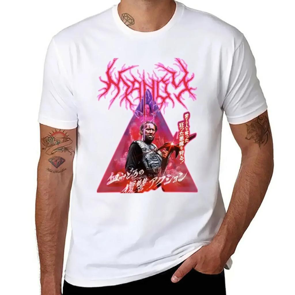 Mandy Japanese Tribute T-Shirt summer clothes Blouse graphics workout shirts for men