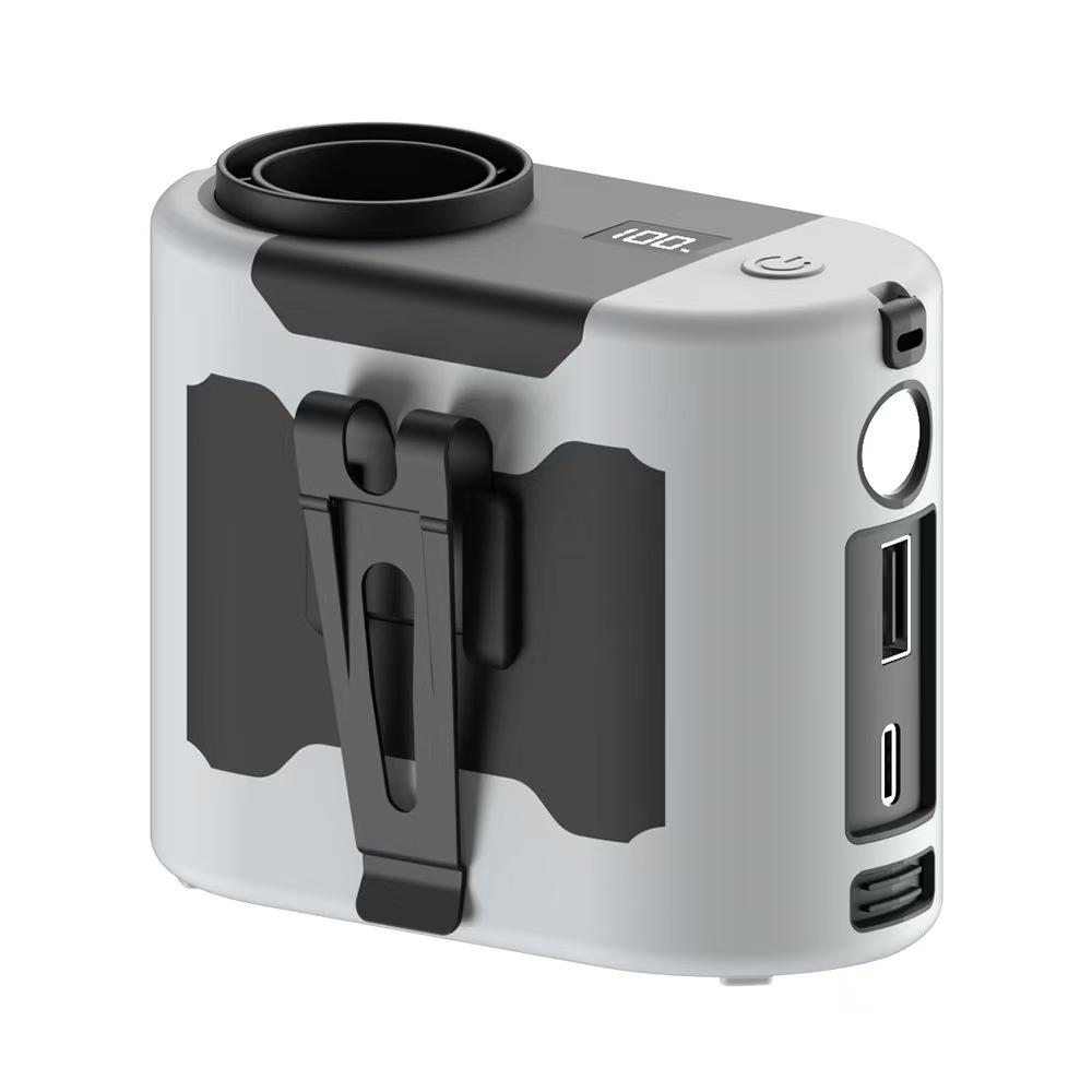 Portable Dual-Outlet Waist Fan, 20,000 mAh with High Wind Power for Outdoor Construction and Meetings