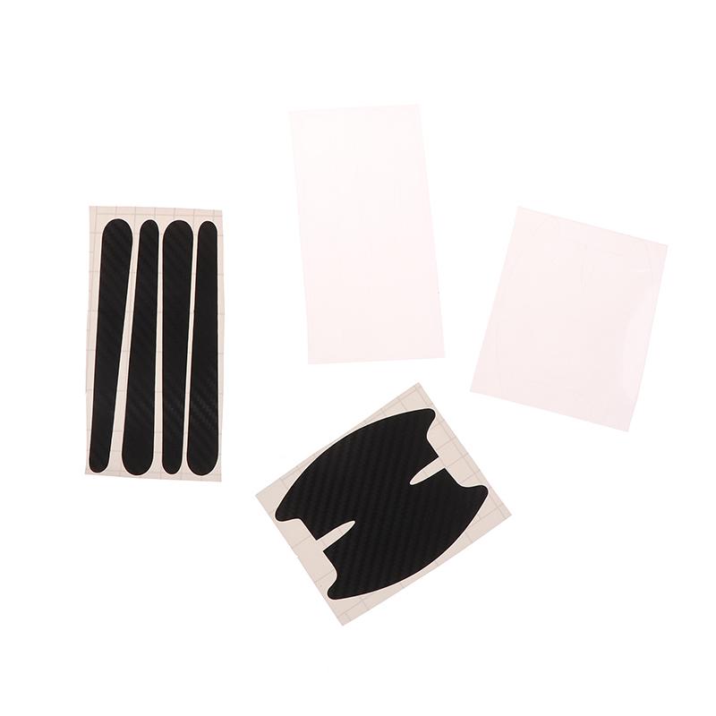 8 шт. Прозрачные защитные наклейки на дверную ручку автомобиля, невидимые наклейки против царапин