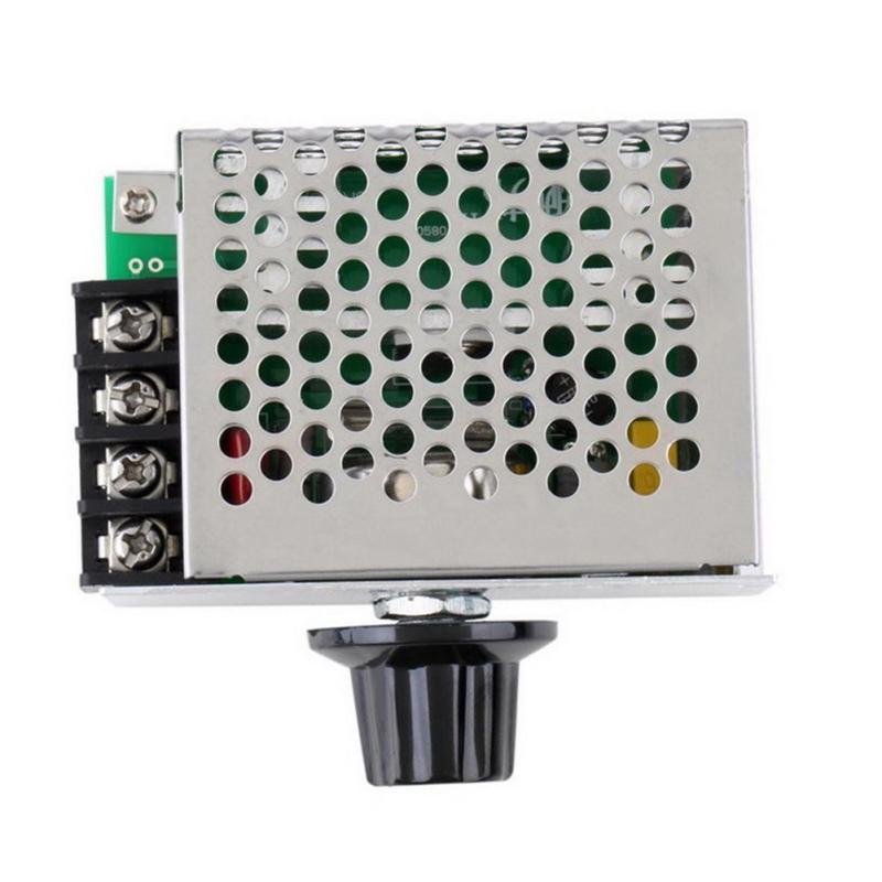 4000 Вт 220 В переменного тока мощный тиристорный регулятор напряжения регулятор скорости регулятор температуры диммер с