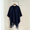 Women S Solid Thick Faux Cashmere Large Scarf For Winter Warmth
