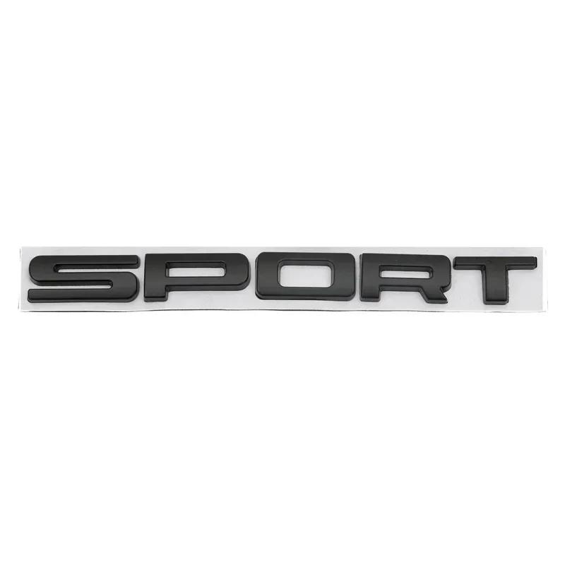 3D Металлические Буквы SPORT Логотип Автомобиля Задний Багажник Значок Наклейка