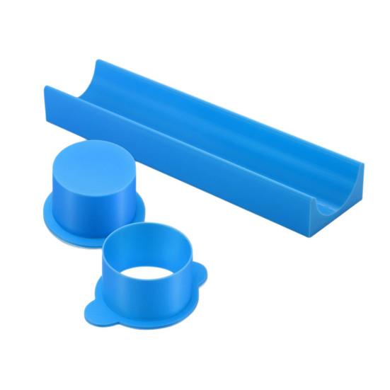 Cake Pop Mold with 9-Inch Tray Easy Press Push Cake Stick Mold 3D Printed Cutter Baking Molds for Home Professional Use