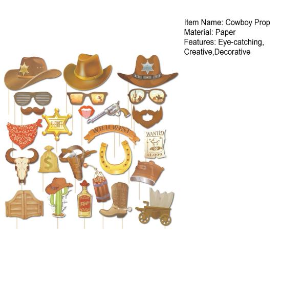 Реквизит для фотобудки в стиле вестерн, ковбойский плакат "Разыскивается", набор рамок для селфи, дикий