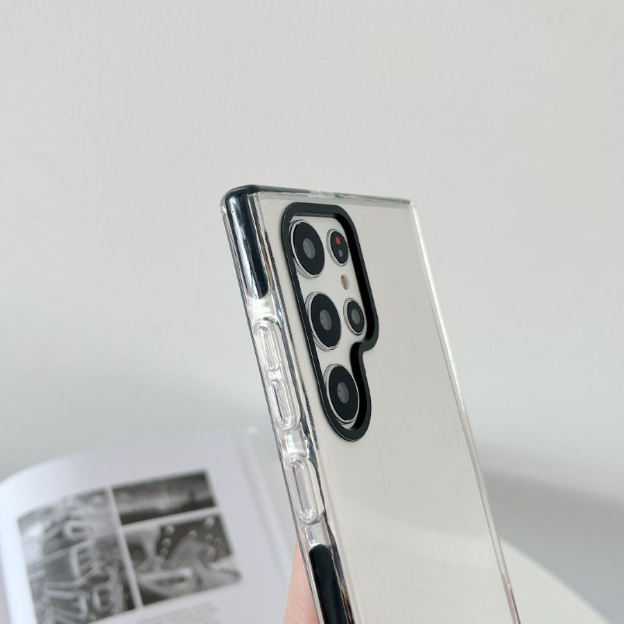 Прозрачный чехол для телефона Samsung Galaxy 25 Ultra- Прозрачный мягкий противоударный чехол из ТПУ для Samsung S25/S24/S23/S25plus/S24Plus/S24Ultra