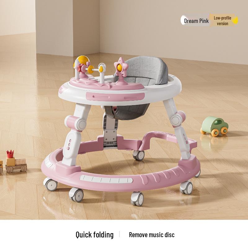 Регулируемая ходунок и стульчик для кормления для детей от 6 месяцев до 3 лет - Функции защиты от переворачивания и Х-образных ног