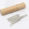 30Pcs Side Hole Blind Sewing Needles Stainless Steel Elderly Self Threading Needle Household DIY Jewelry Beading Sewing Tool