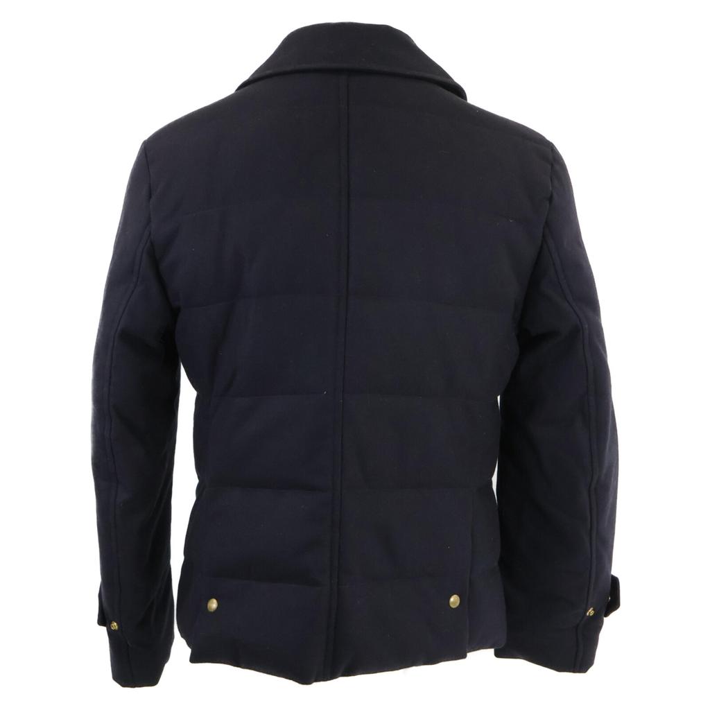 MONCLER GAMME BLEU GIUBBOTTO 100% cashmere down jacket coat 1 NavyUsed