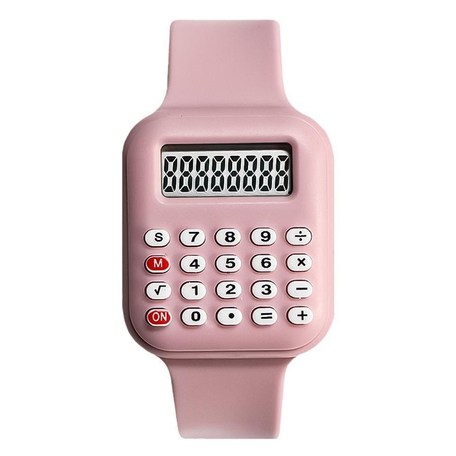 Creative Calculator Watch Cartoon LED Digital Kids Watch Fashion Sports Electronic Watch for Boys Girls Kids Student Gift Clock