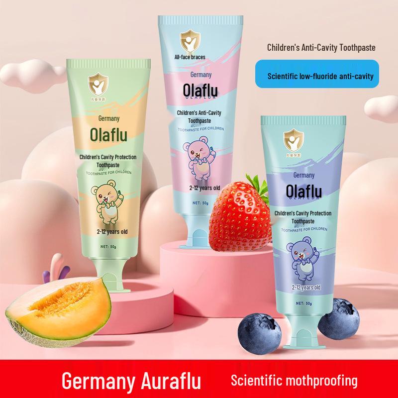 Германия OralFlur Пробиотическая Зубная Паста для Детей против Кариеса: Укрепляет и защищает от кариеса