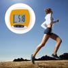 1 Set Digital Pedometer High Clearly Accurate Reading Sensitive Touch Button Electronic Large Screen Pedometer Running Use