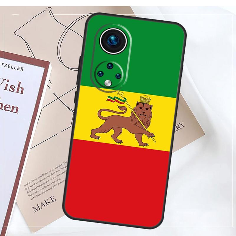 Чехол с Раста Львом для Honor Magic 5 6 7 8 Pro X9a X9b X9c X9d X8b X8c Win RT 50 70 90 200 400 Lite