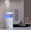 300 мл портативный автомобильный электрический увлажнитель воздуха диффузор ароматического масла USB крутой распылитель тумана с красочным ночником для дома