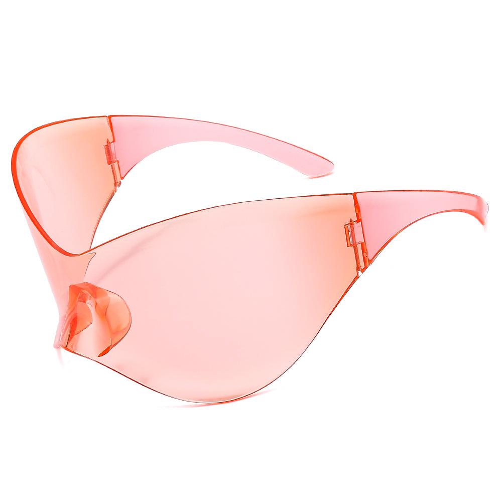 Популярные женские солнцезащитные очки Оверсайз преувеличенные Панк солнцезащитные очки Солнцезащитные очки Мужские UV400 Защита Оттенки Зеркальные Цветные Y2K Очки