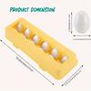 12pcs Set Egg Matching Game Toy Color Shape Recognition Sorter Puzzle Toy for Toddlers Easter Travel Game Early Learning Educational Fine Motor Skill