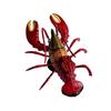 Yousheng Simulated Lobster Refrigerator Magnet Movable Joints Realistic Home Office Kitchen Locker Fridge Magnetic 3D Crayfish Decoration Ornament