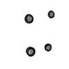 4-Piece Cymbal and Cowbell Mute Magnet Absorber Set