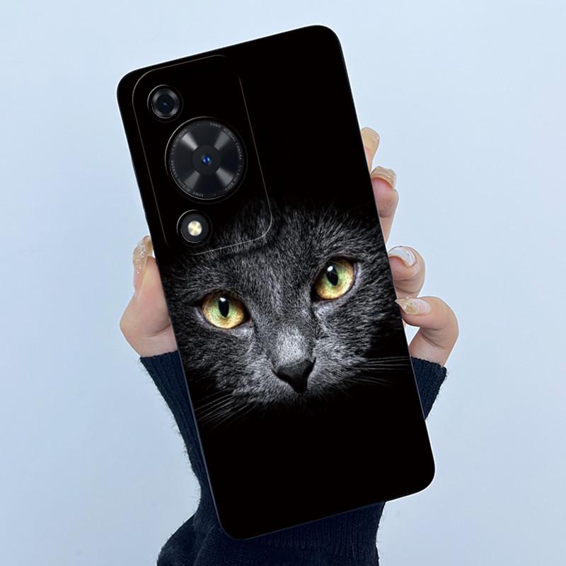 Чехол для телефона Huawei Nova Y72 Модный простой цветок Матовый силиконовый корпус Для Huawei Nova Y72S Y63 Y 72 Задняя крышка Корпус