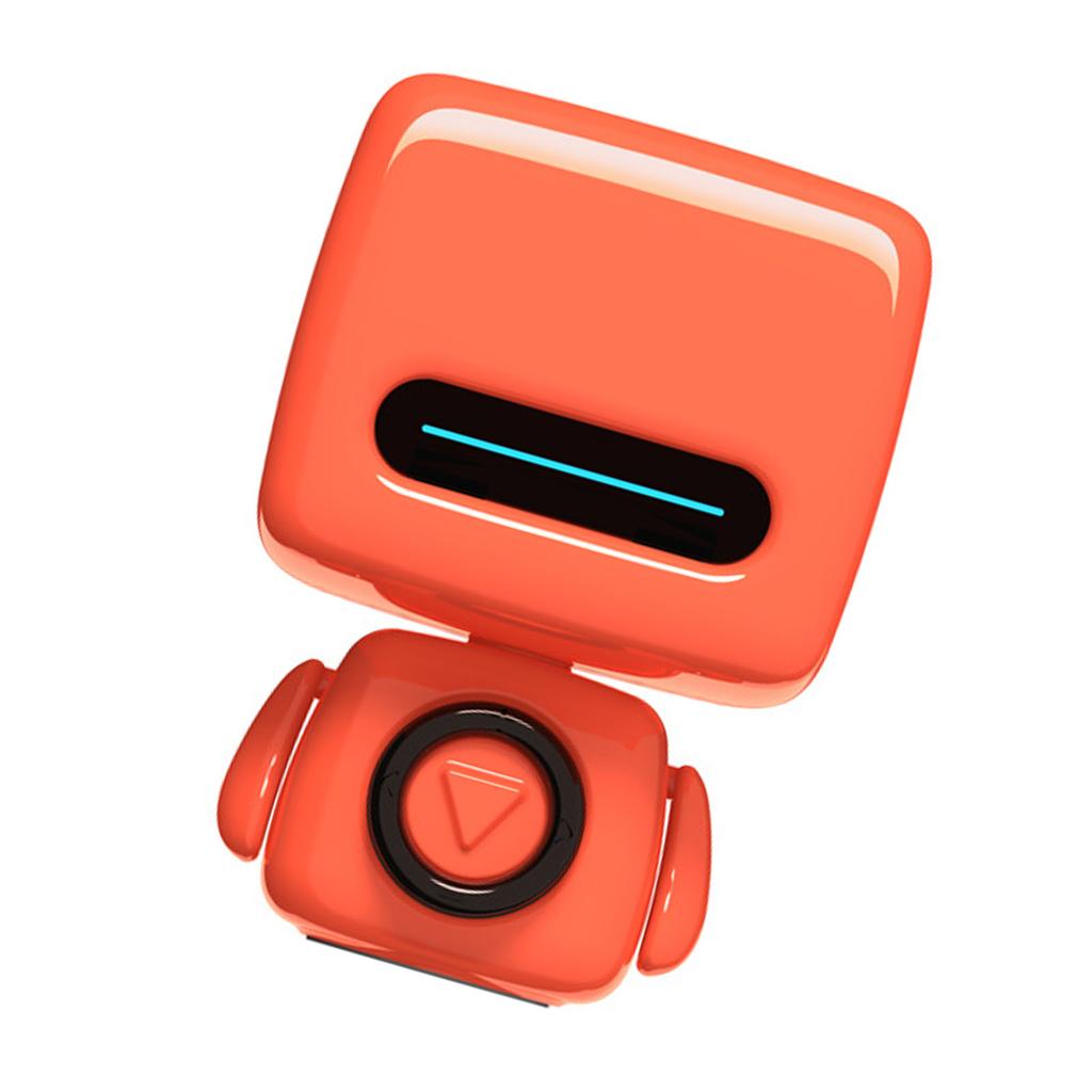 Portable Speaker Cute Robot Shape Built in Mic Multifunction Smart Wireless Speaker for Photo Call