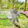 Waterproof Metal Wind Spinner for Yard Removable Wind Sculptures Rotating Garden Pinwheels  Outdoor