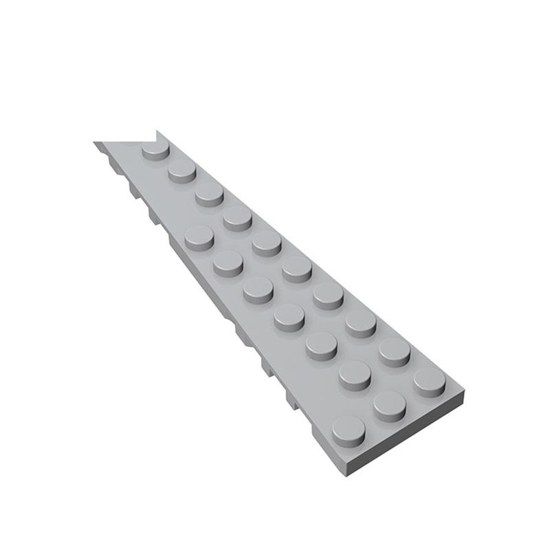 Нетоксичный Moc 10 шт. 47398 Клин 12x3 Правый Строительные Блоки Пластина Доска Кирпич Частица Пазл Образовательные DIY Игрушки Детские Подарки на День Рождения