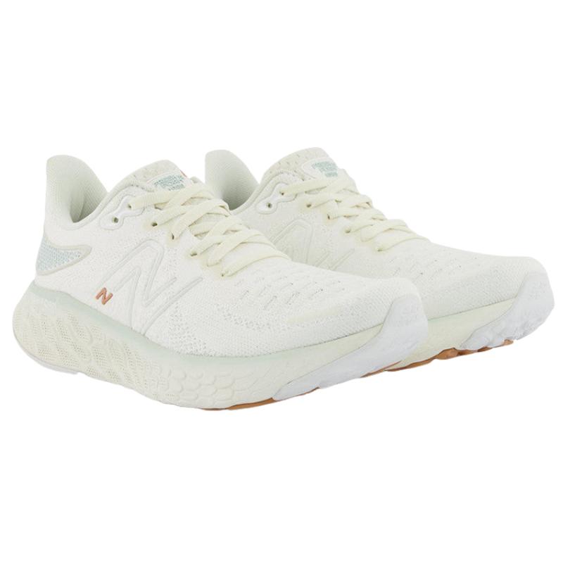 New Balance Женские кроссовки Fresh Foam X 1080 V12 с низким верхом, повседневные, белые, W1080R12