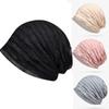 Muslim Hijabs Turban Hat Sport Casual Head Wrap Soft Sleep Caps  Women
