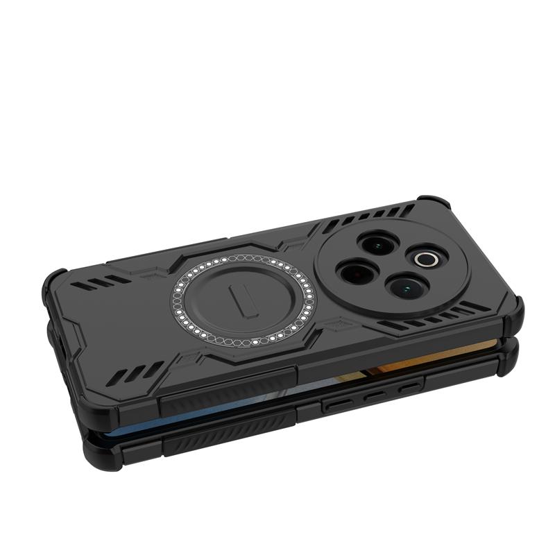 Чехол для Vivo iQOO Z10 Для Vivo iQOO Z10 Funda Противоударный Магнитная адсорбция Беспроводная зарядка Задняя крышка Для чехла Vivo iQOO Z10