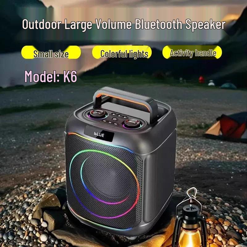 Aiwa K6 Bluetooth-колонка для караоке на открытом воздухе и дома с высокой громкостью